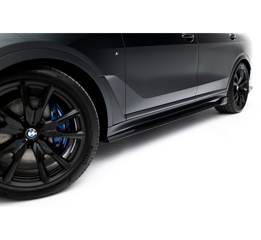 Maxton Design Set of Prepreg Carbon Splitters V.2 BMW X7 M-Pack G07 Facelift