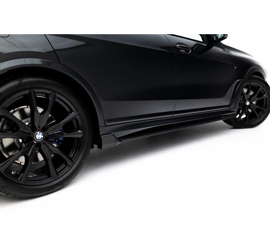 Maxton Design Set of Prepreg Carbon Splitters V.2 BMW X7 M-Pack G07 Facelift