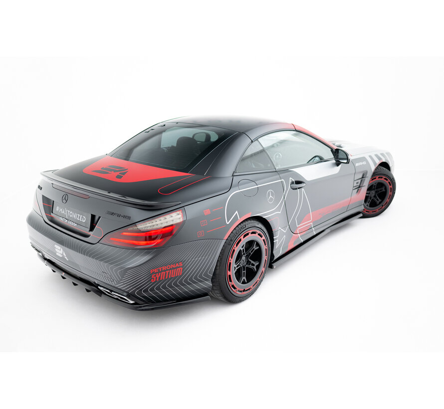 Maxton Design Rear Splitter (with vertical bars) Mercedes-Benz SL 63 AMG R231