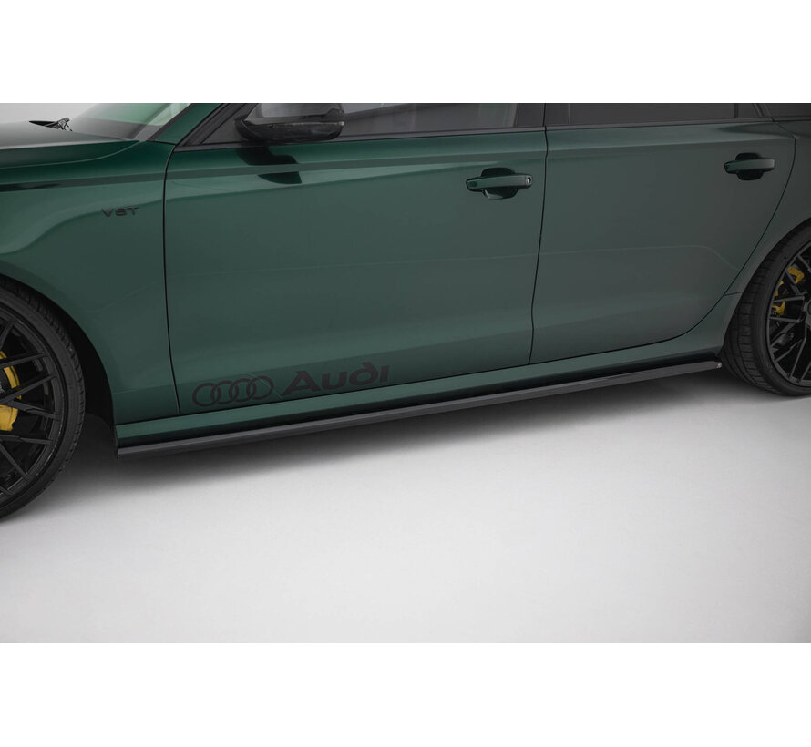 Maxton Design Set of Splitters Audi A6 S-line Avant C7