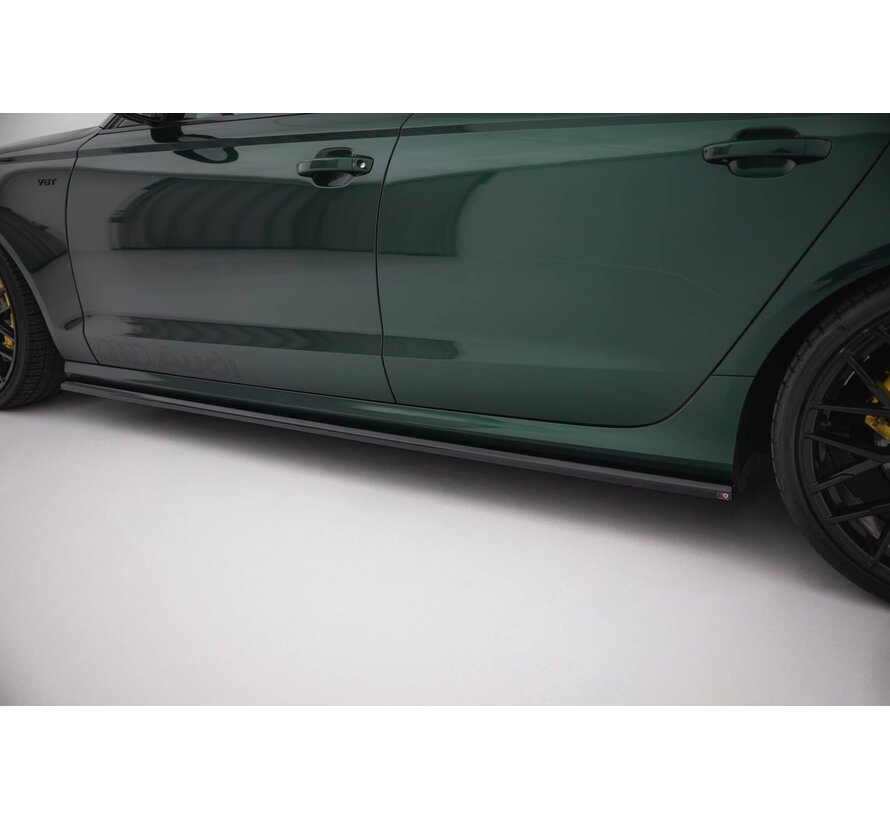 Maxton Design Set of Splitters Audi A6 S-line Avant C7