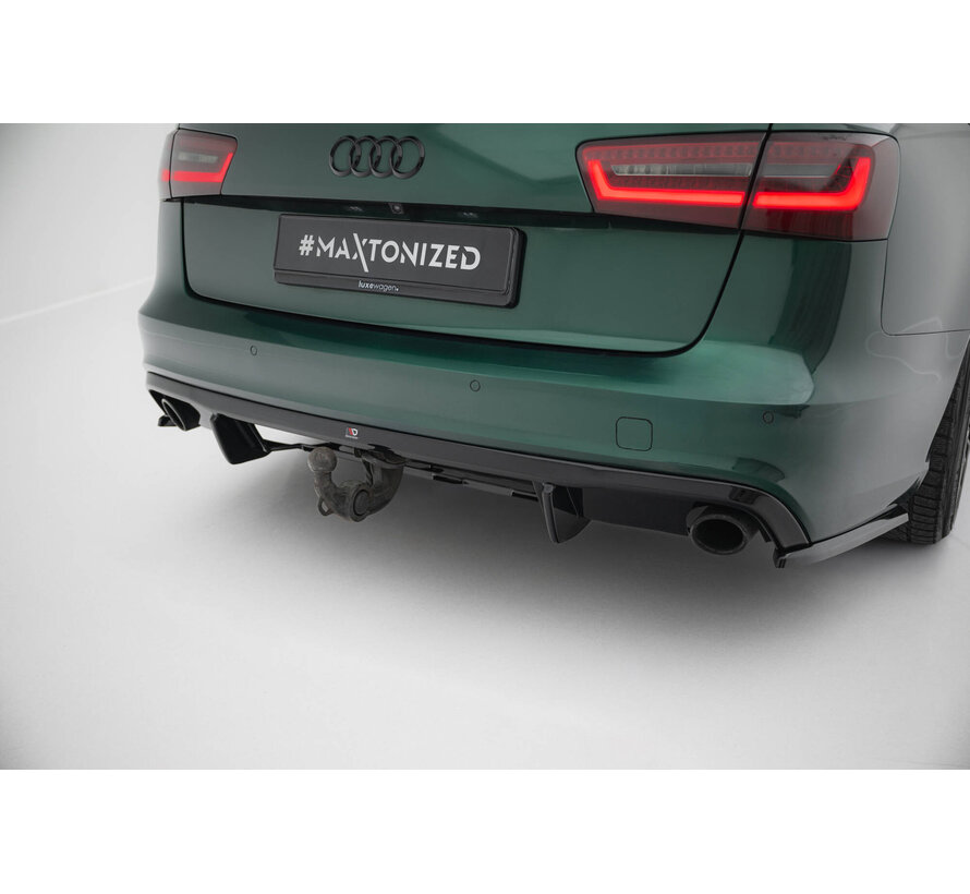 Maxton Design Set of Splitters Audi A6 S-line Avant C7