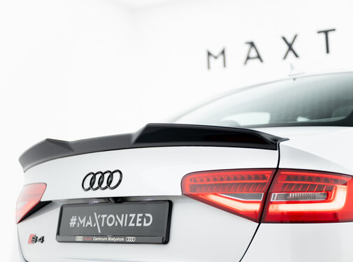 Maxton Design Maxton Design Spoiler Cap 3D Audi S4 Sedan B8 Facelift