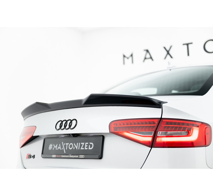 Maxton Design Spoiler Cap 3D Audi S4 Sedan B8 Facelift