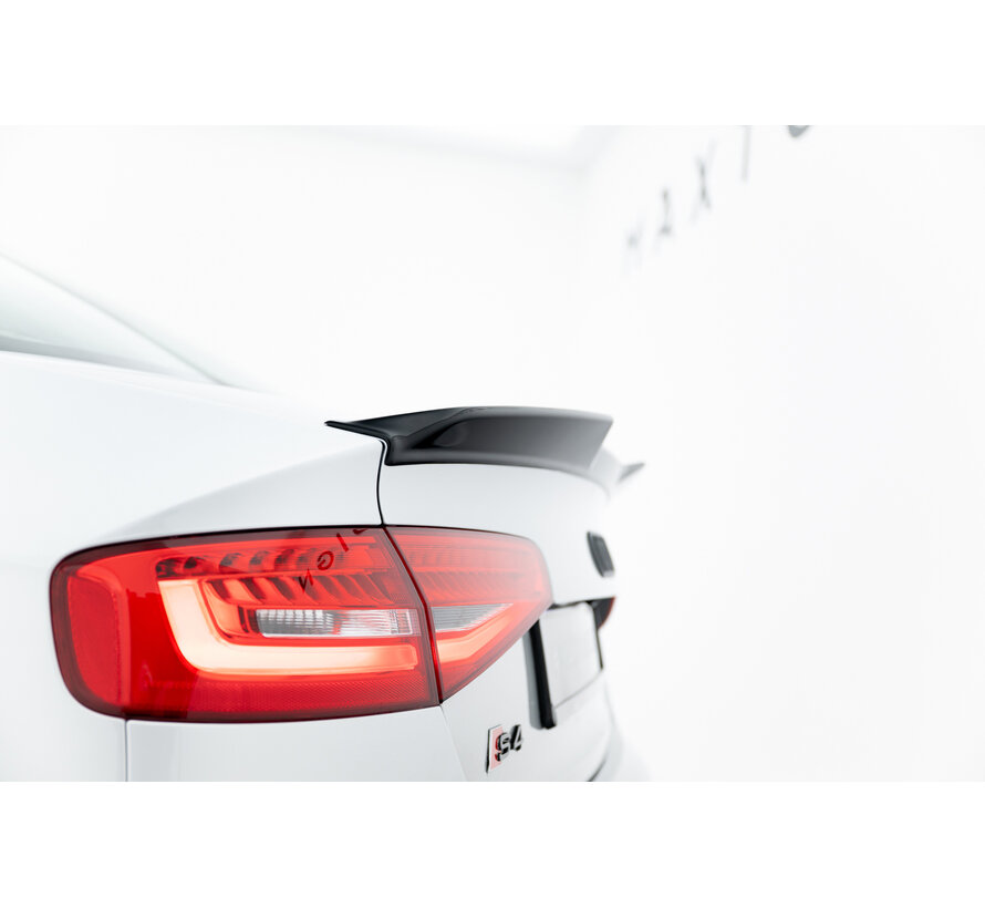 Maxton Design Spoiler Cap 3D Audi S4 Sedan B8 Facelift