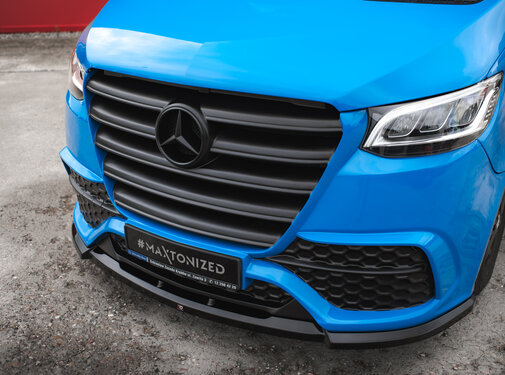 Maxton Design Maxton Design Front Bumper + Splitter Mercedes-Benz Sprinter Mk3