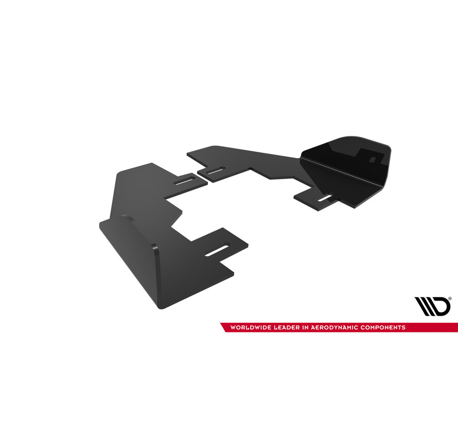 Maxton Design Rear Side Flaps V.2 passend voor BMW 1 M-Pack F70
