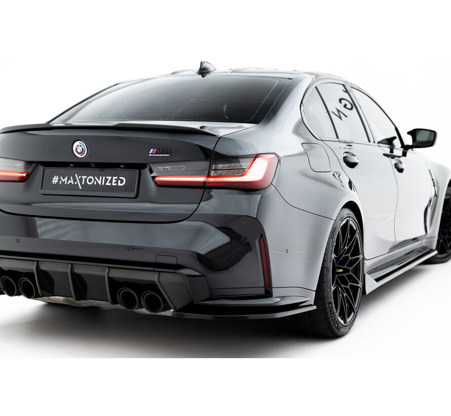 Maxton Design Rear Side Splitters V.3 BMW M3 Sedan / Touring G80 / G81