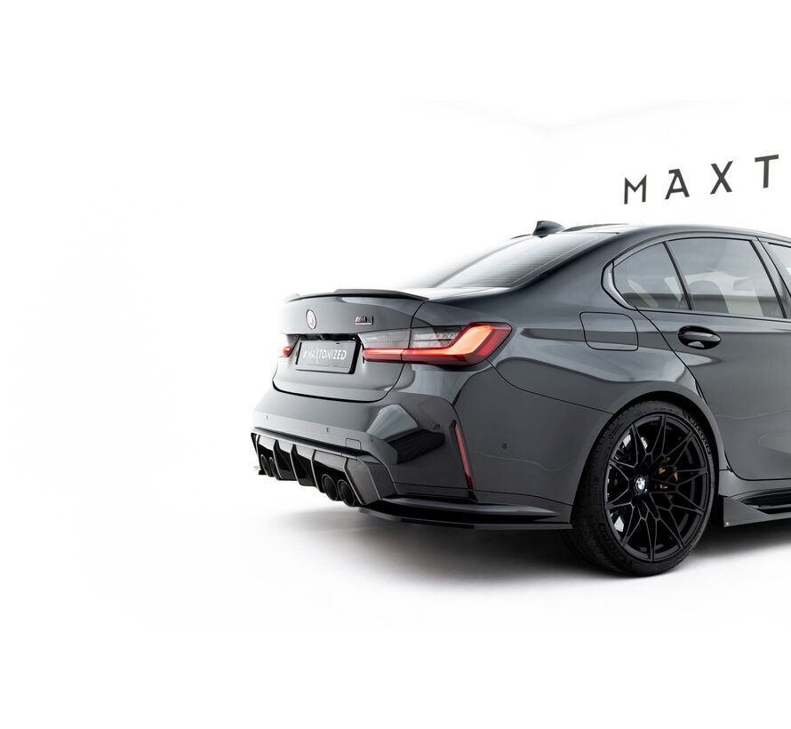 Maxton Design Rear Side Splitters V.3 BMW M3 Sedan / Touring G80 / G81