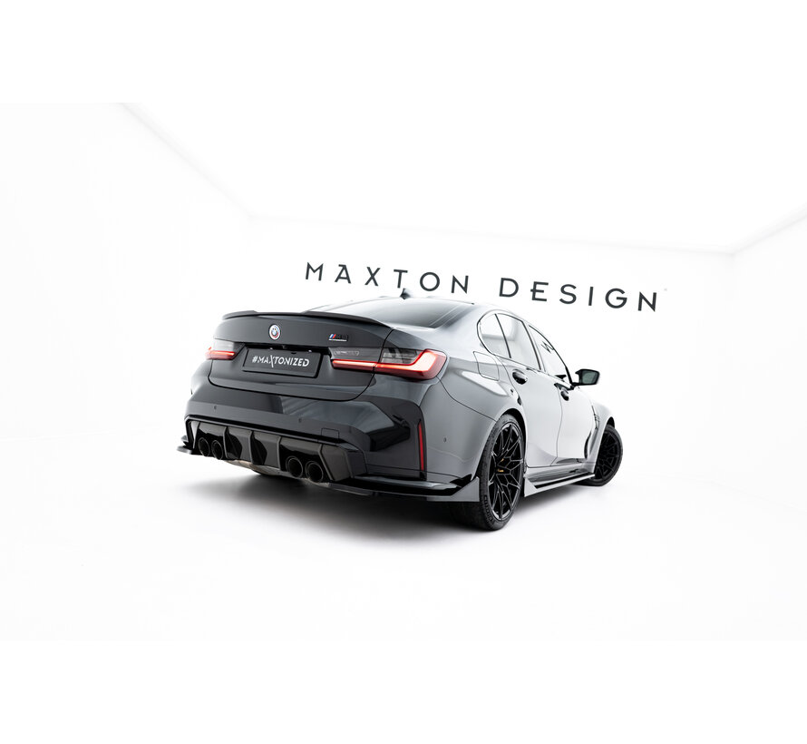 Maxton Design Rear Side Splitters V.5 BMW M3 Sedan / Touring G80 / G81