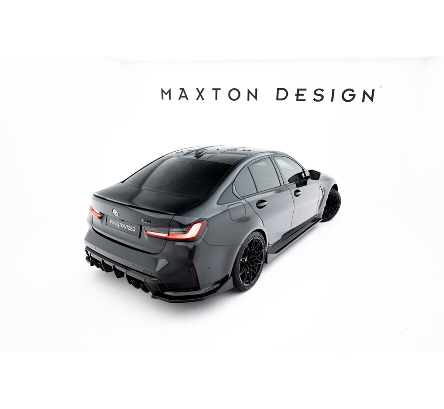 Maxton Design Rear Side Splitters V.5 BMW M3 Sedan / Touring G80 / G81