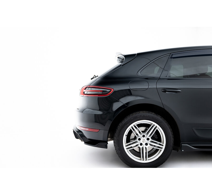 Maxton Design Rear Side Splitters V.2 Porsche Macan Mk1