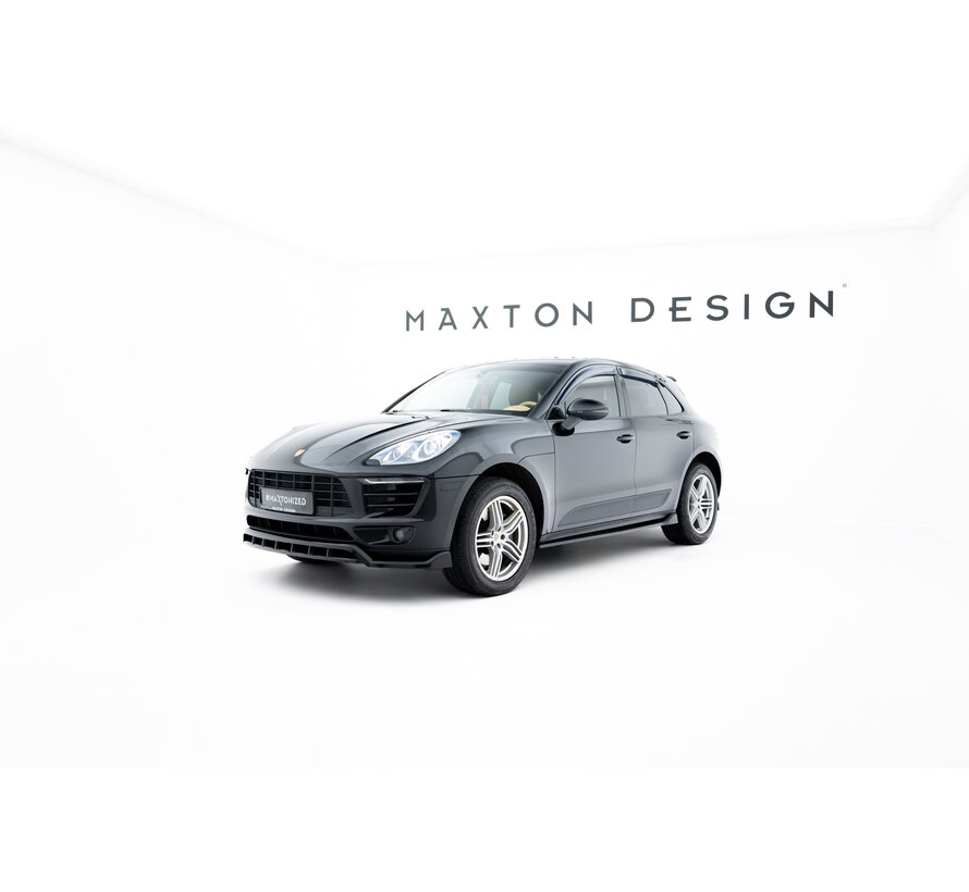 Maxton Design Set of Splitters V.2 Porsche Macan Mk1