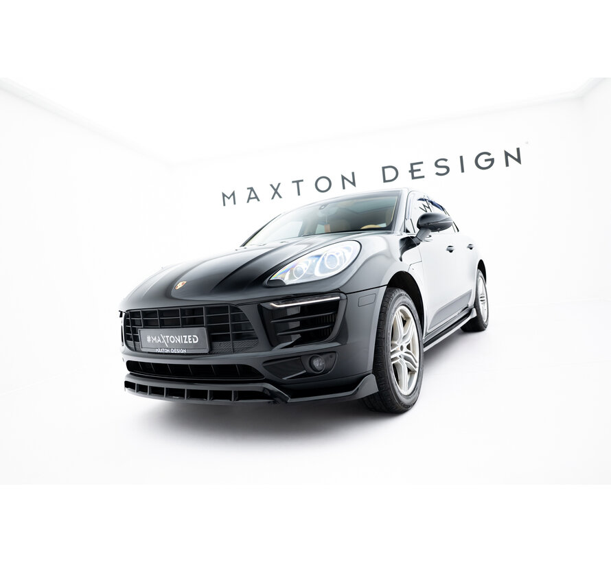 Maxton Design Set of Splitters V.2 Porsche Macan Mk1