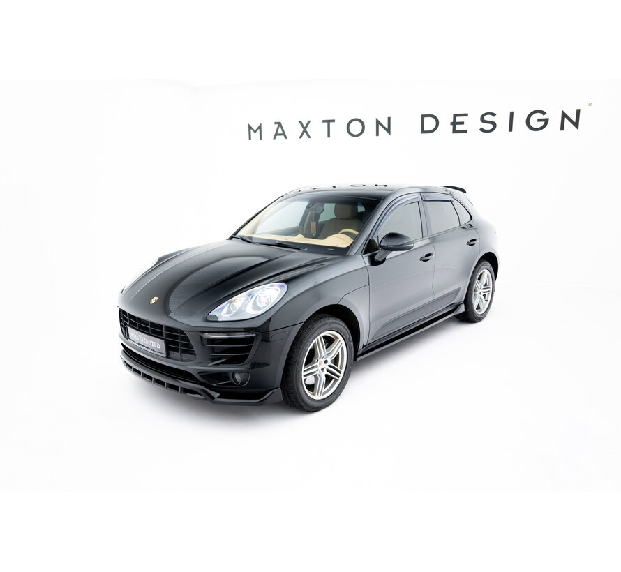 Maxton Design Set of Splitters V.2 Porsche Macan Mk1