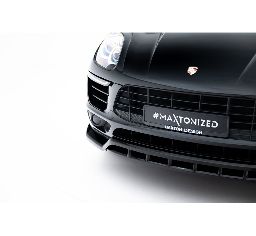 Maxton Design Set of Splitters V.2 Porsche Macan Mk1