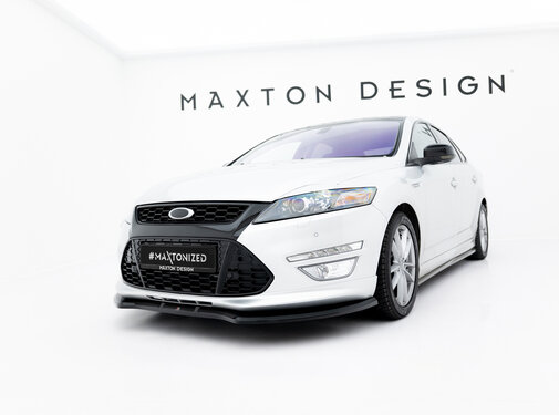 Maxton Design Maxton Design Front Splitter V.1 Ford Mondeo ST-Line Sedan Mk4 Facelift