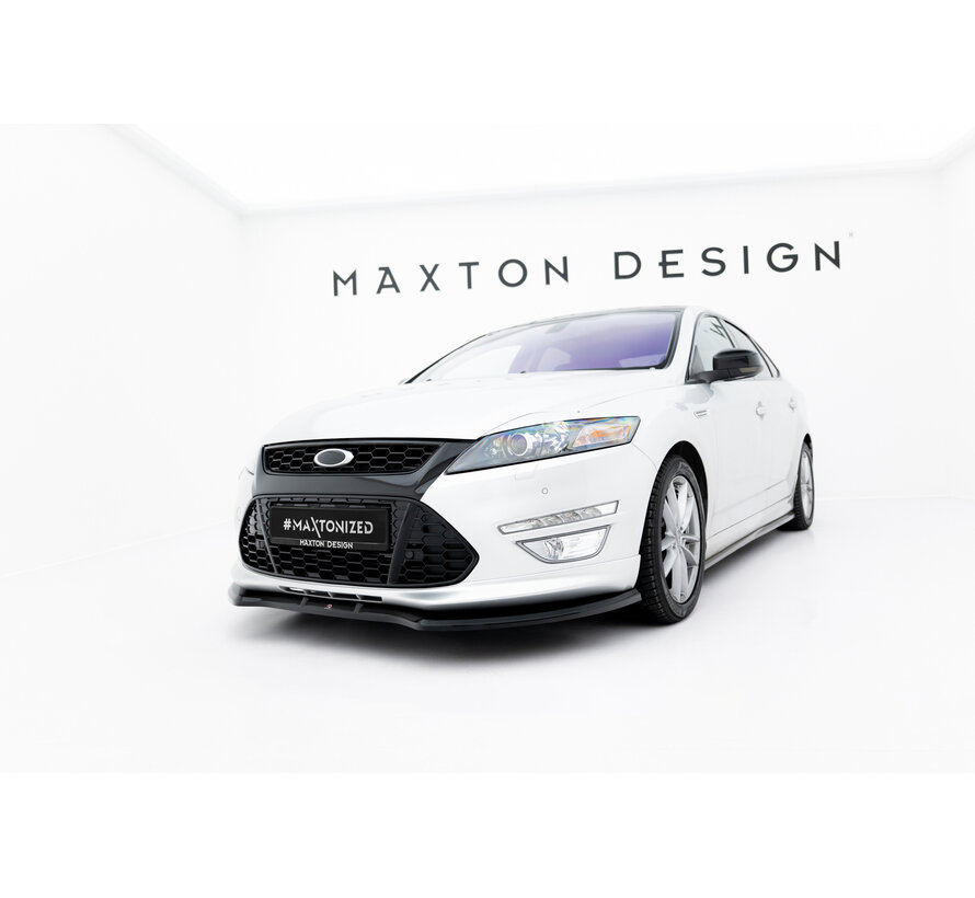 Maxton Design Front Splitter V.1 Ford Mondeo ST-Line Sedan Mk4 Facelift