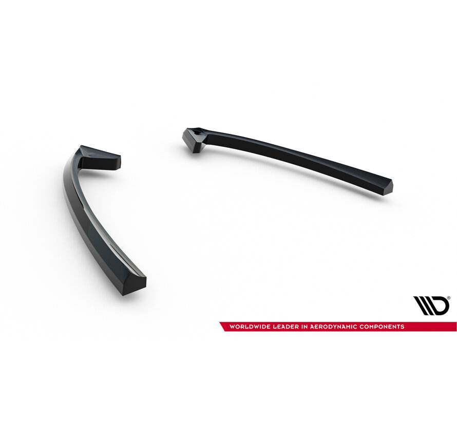 Maxton Design Rear Side Splitters Ford Mondeo ST-Line Sedan Mk4 Facelift