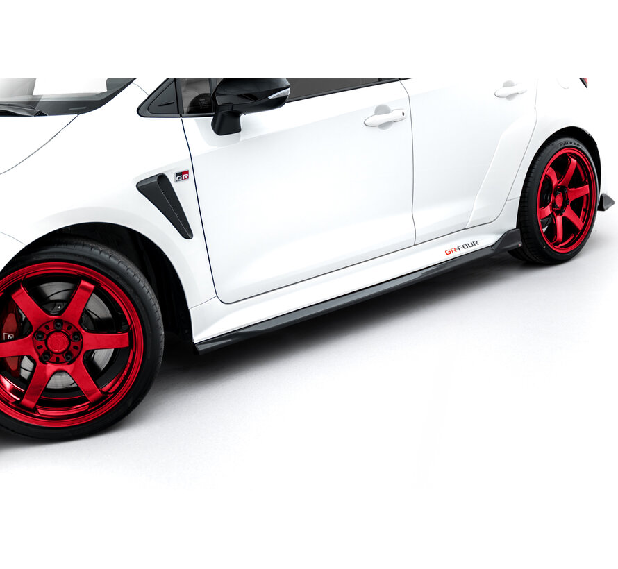 Maxton Design Side skirts Diffusers  V.2 Toyota GR Corolla Mk12