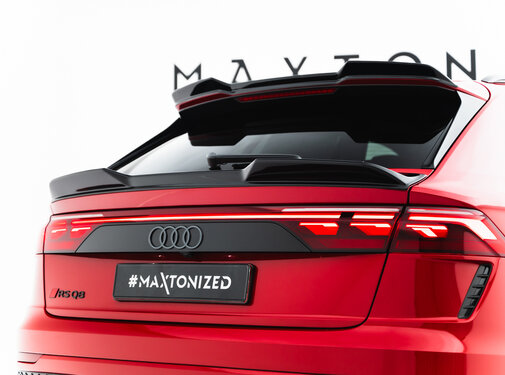 Maxton Design Maxton Design Lower Spoiler Cap 3D Audi RSQ8 Mk1 Facelift