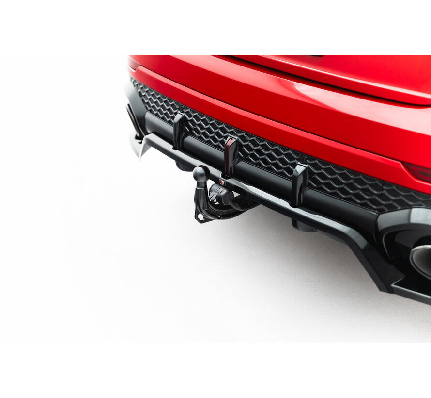 Maxton Design Rear Splitter (with vertical bars) Audi RSQ8 Mk1 Facelift
