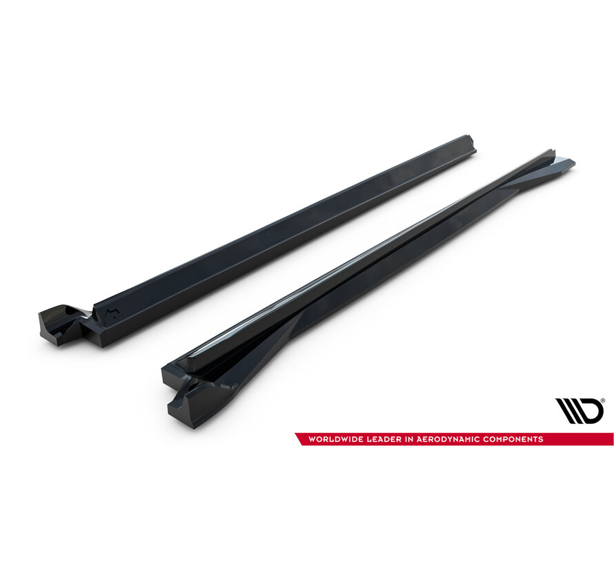 Maxton Design Side skirts Diffusers  Audi RSQ8 Mk1 Facelift