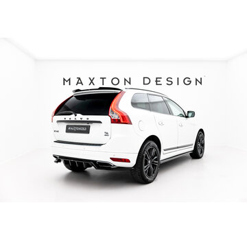 Maxton Design Maxton Design Rear Splitter (with vertical bars) Volvo XC60 Mk1 Facelift