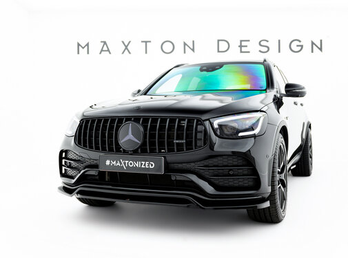 Maxton Design Maxton Design Front Splitter Mercedes-AMG GLC 43 / AMG-Line SUV X253 Facelift