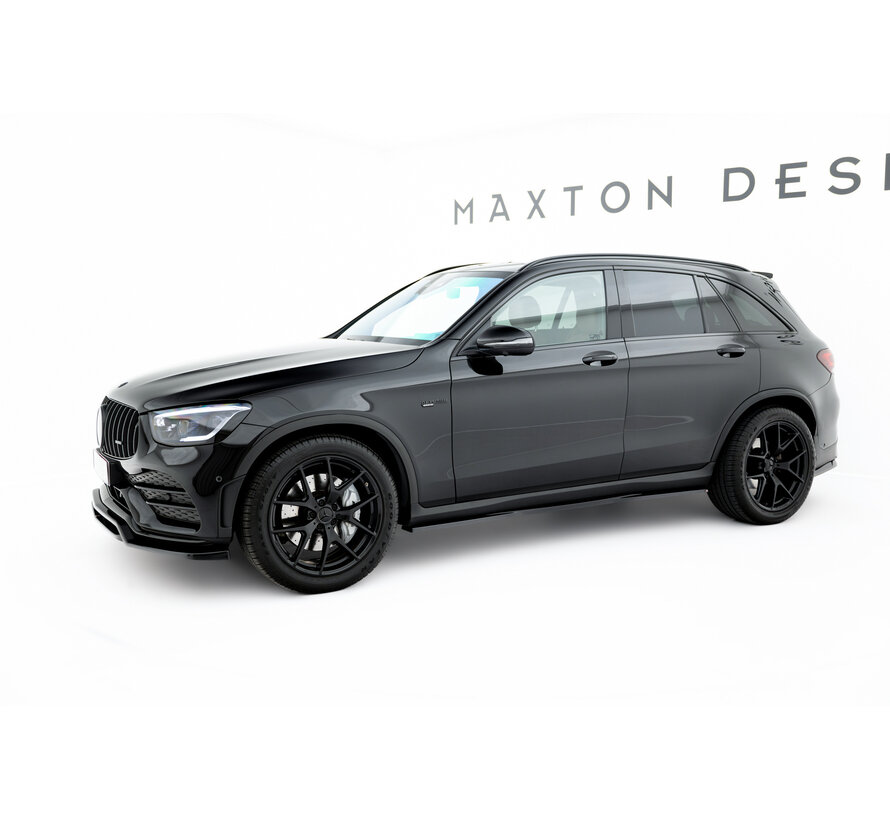 Maxton Design Side Skirts Diffusers Mercedes-AMG GLC 43 / AMG-Line SUV X253 Facelift