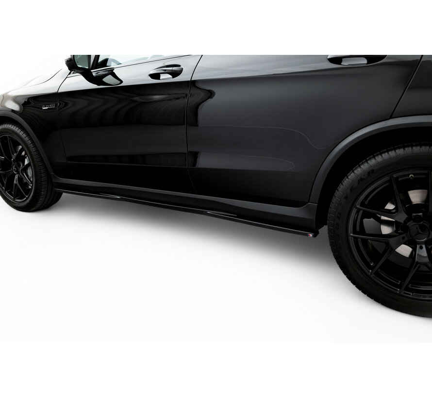 Maxton Design Side Skirts Diffusers Mercedes-AMG GLC 43 / AMG-Line SUV X253 Facelift