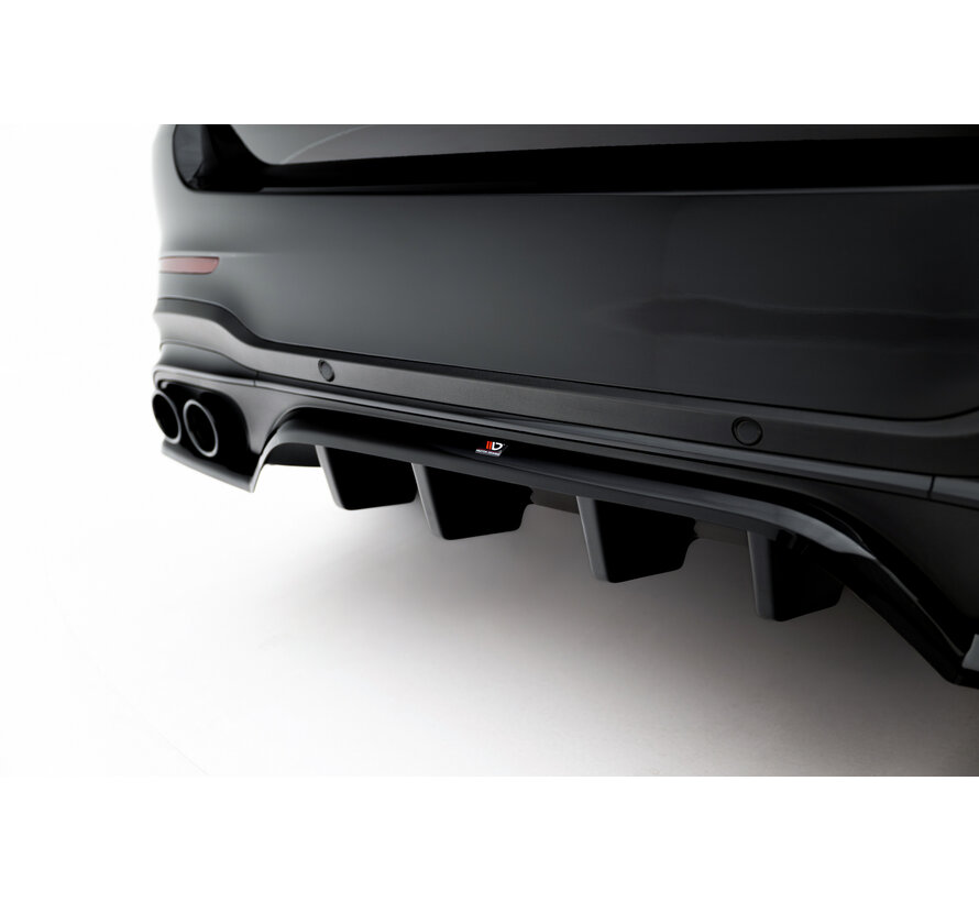 Maxton Design Rear Splitter (with vertical bars) Mercedes-AMG GLC 43 SUV X253 Facelift