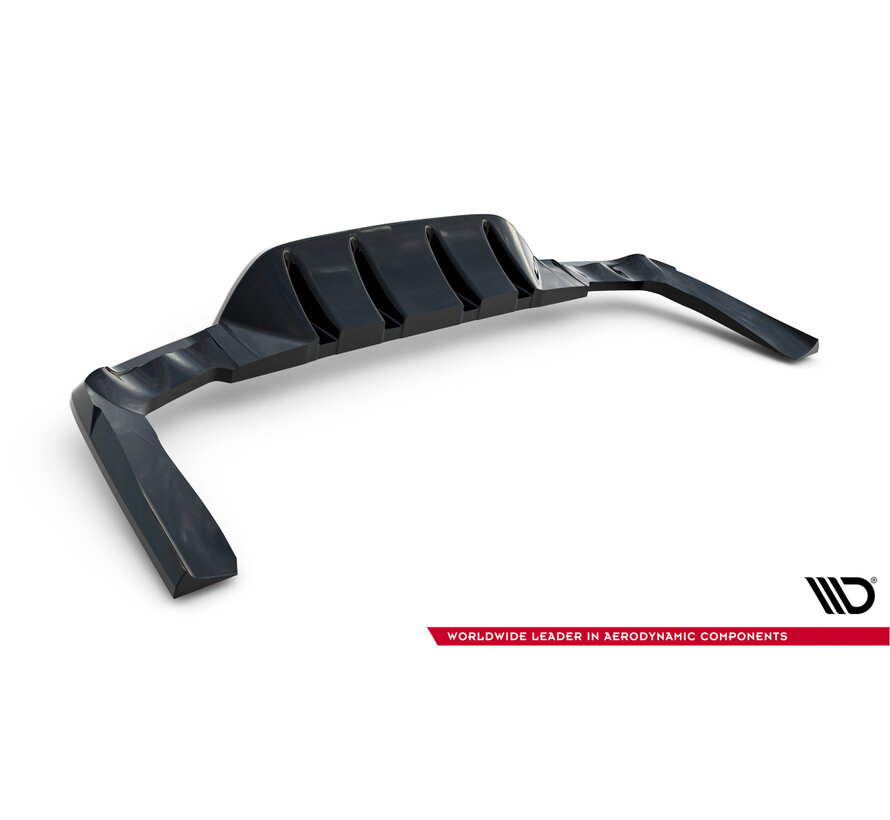 Maxton Design Rear Splitter (with vertical bars) Mercedes-AMG GLC 43 SUV X253 Facelift