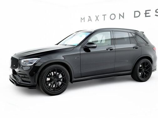 Maxton Design Maxton Design Set of Splitters Mercedes-AMG GLC 43 SUV X253 Facelift