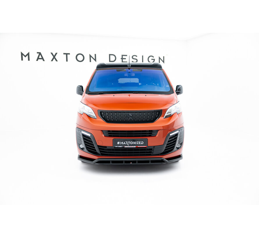 Maxton Design Front Splitter Peugeot Expert Mk3