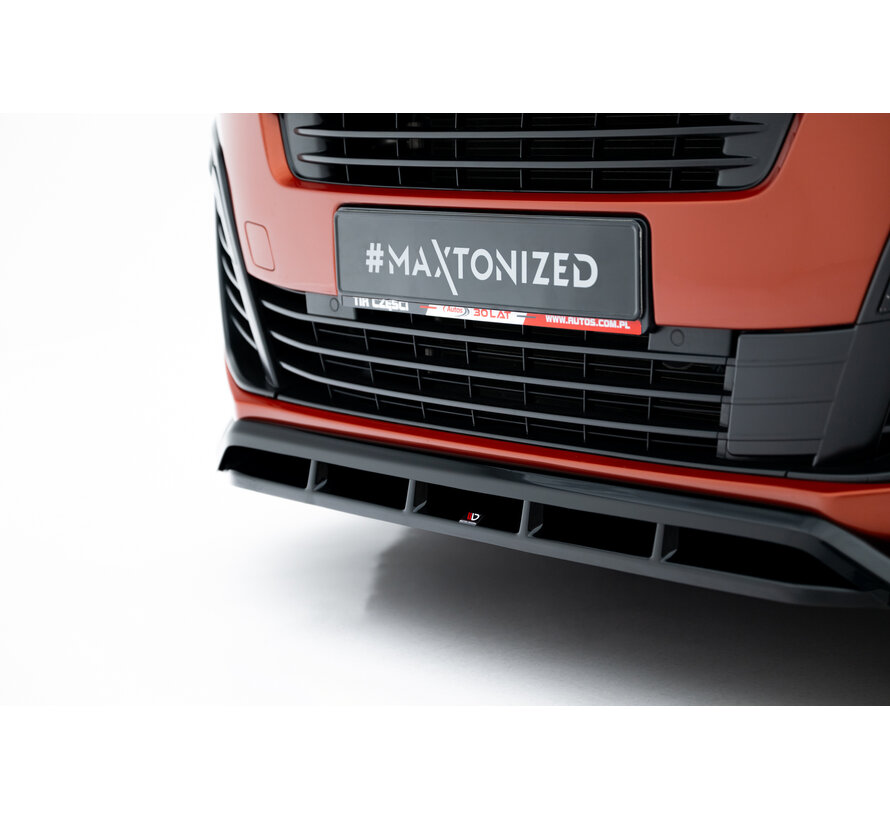 Maxton Design Front Splitter Peugeot Expert Mk3