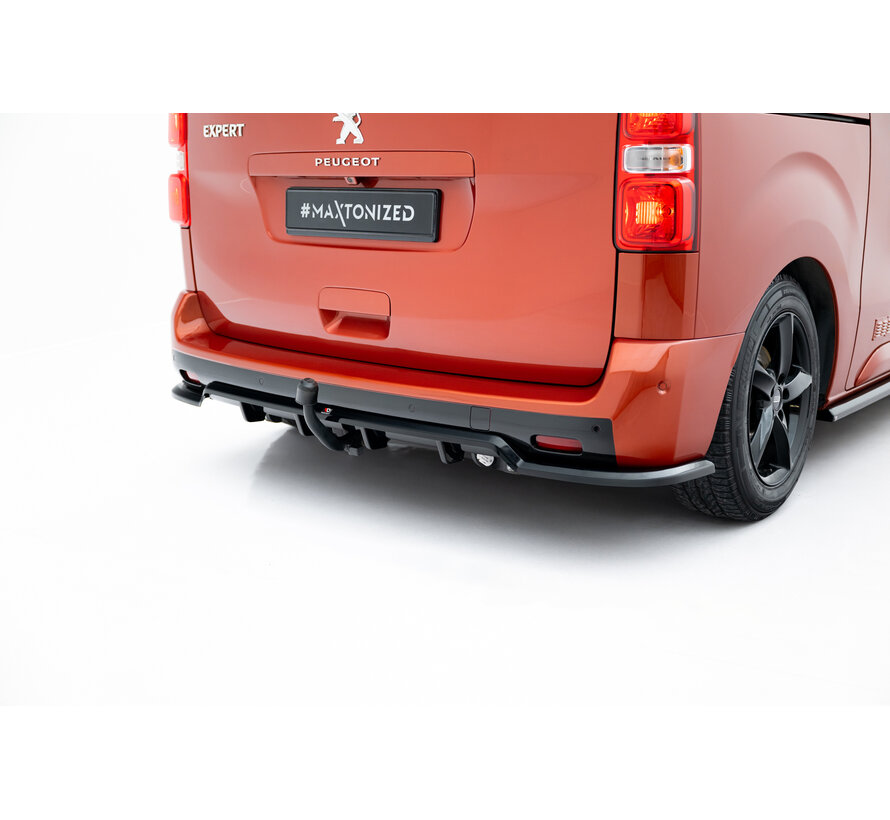 Maxton Design Rear Splitter (with vertical bars) Peugeot Expert Mk3