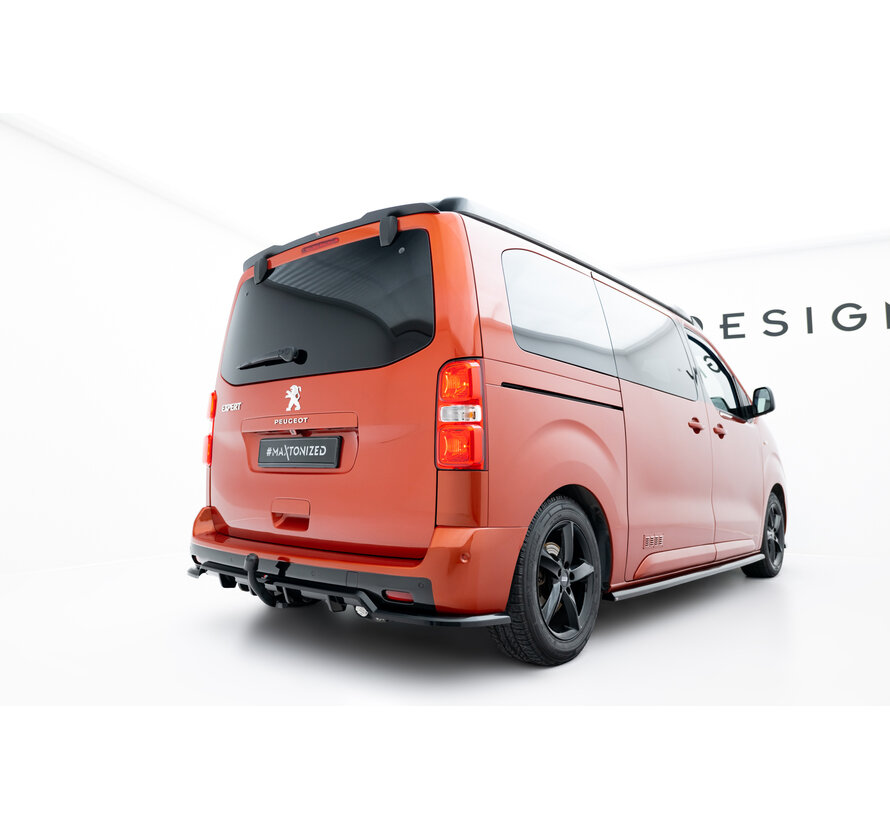 Maxton Design Rear Splitter (with vertical bars) Peugeot Expert Mk3