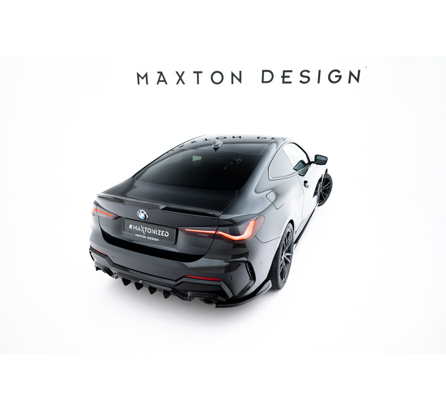 Maxton Design Rear Valance passend voor BMW 4 M-Pack G22 / G23 / G22 Facelift / G23 Facelift