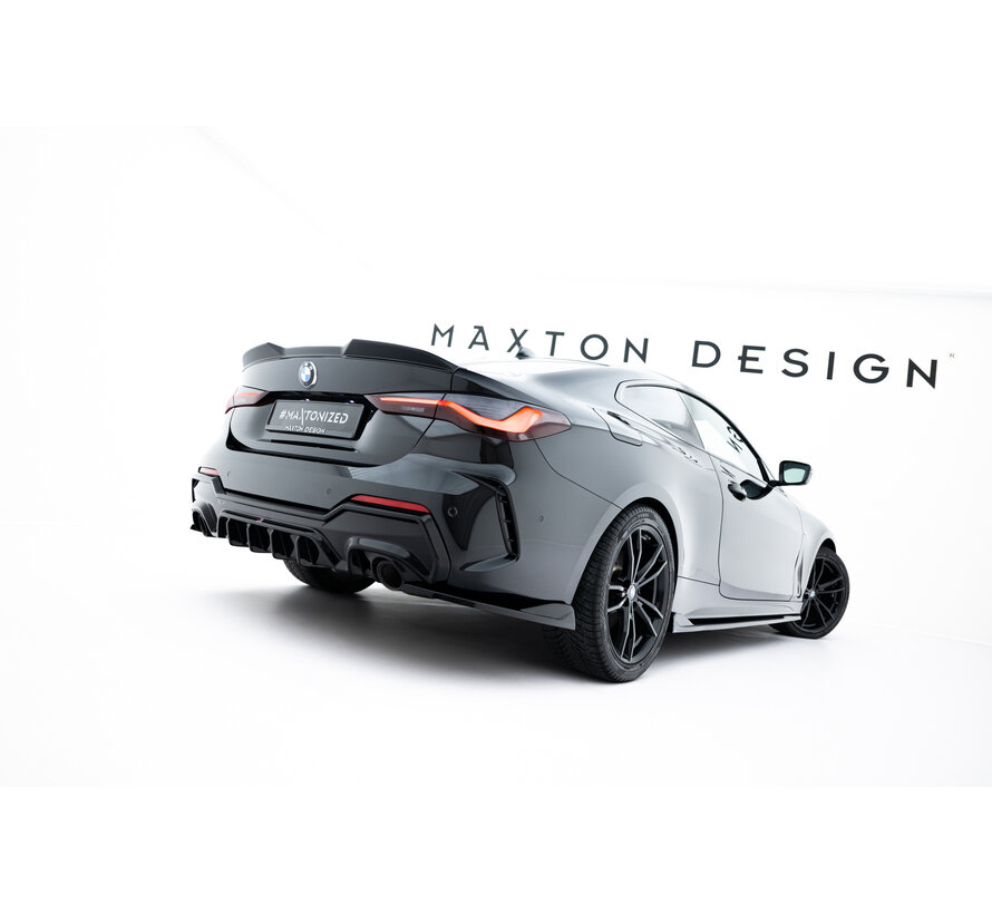 Maxton Design Rear Valance passend voor BMW 4 M-Pack G22 / G23 / G22 Facelift / G23 Facelift