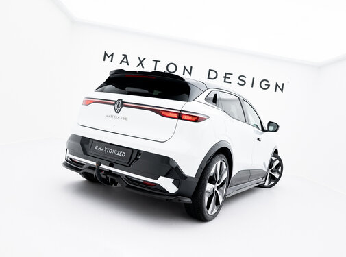 Maxton Design Maxton Design Central Rear Splitter (with vertical bars) Renault Megane E-Tech Electric Mk1