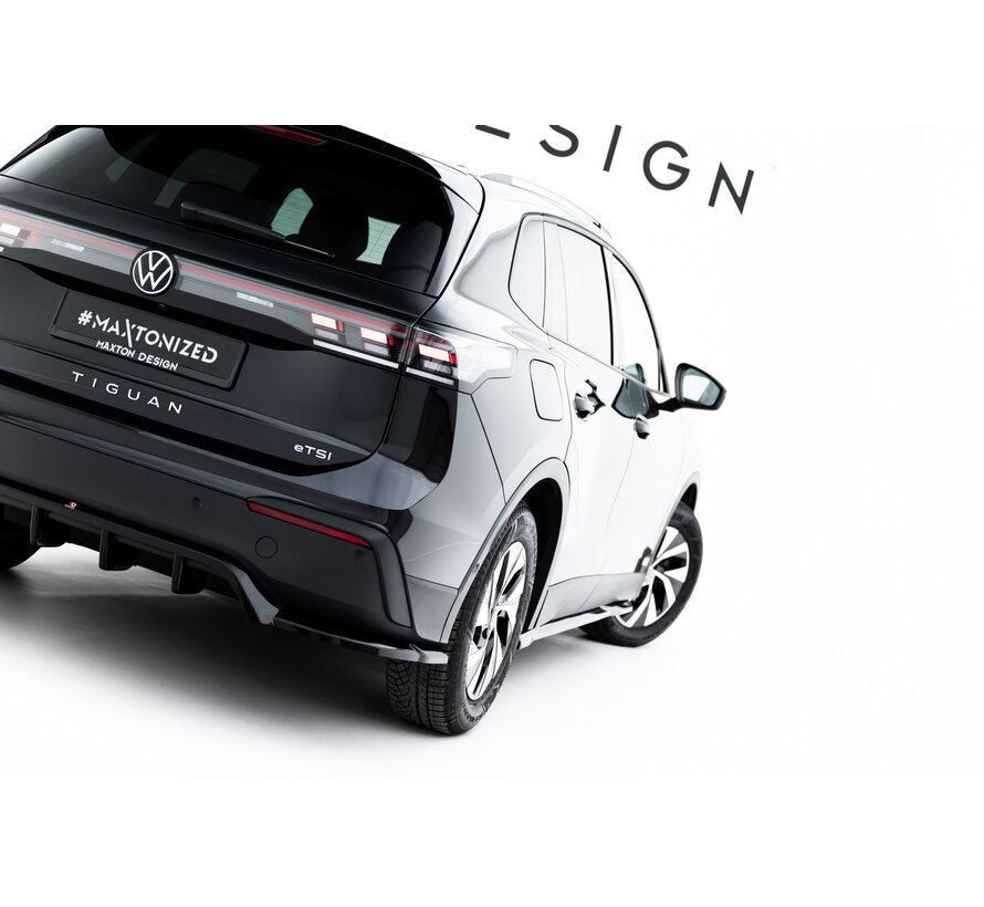 Maxton Design Rear Splitter (with vertical bars) Volkswagen Tiguan Mk3