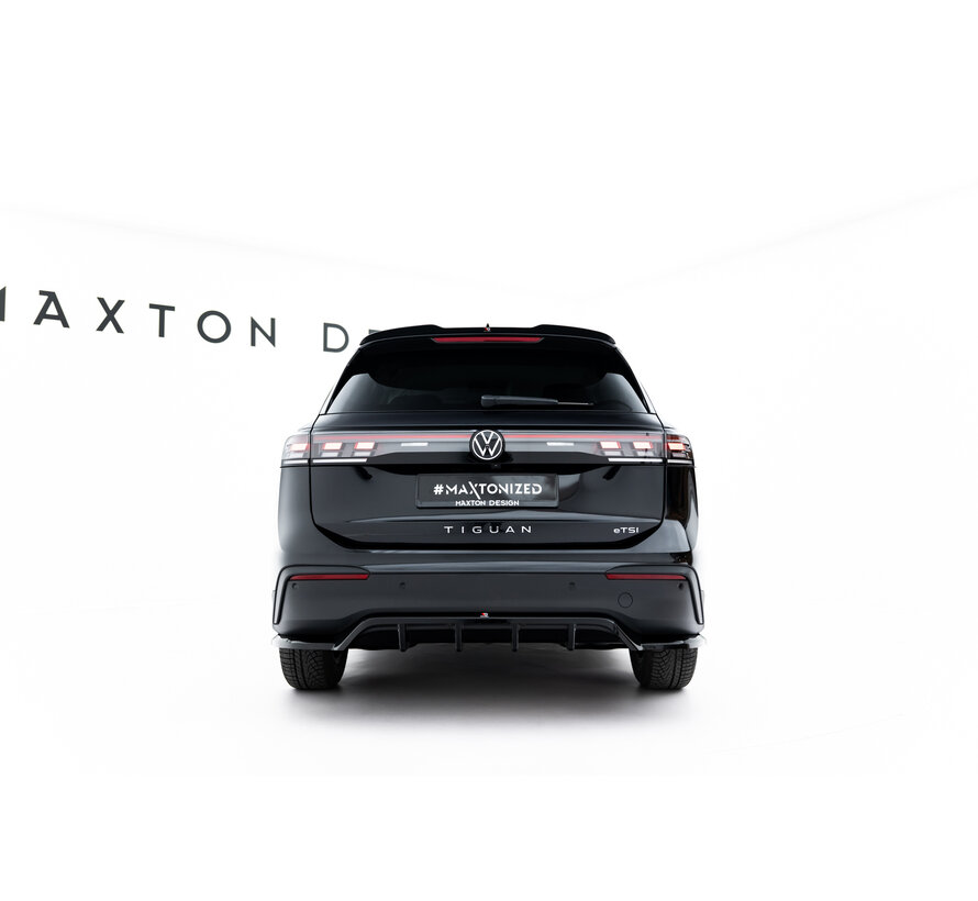 Maxton Design Rear Splitter (with vertical bars) Volkswagen Tiguan Mk3