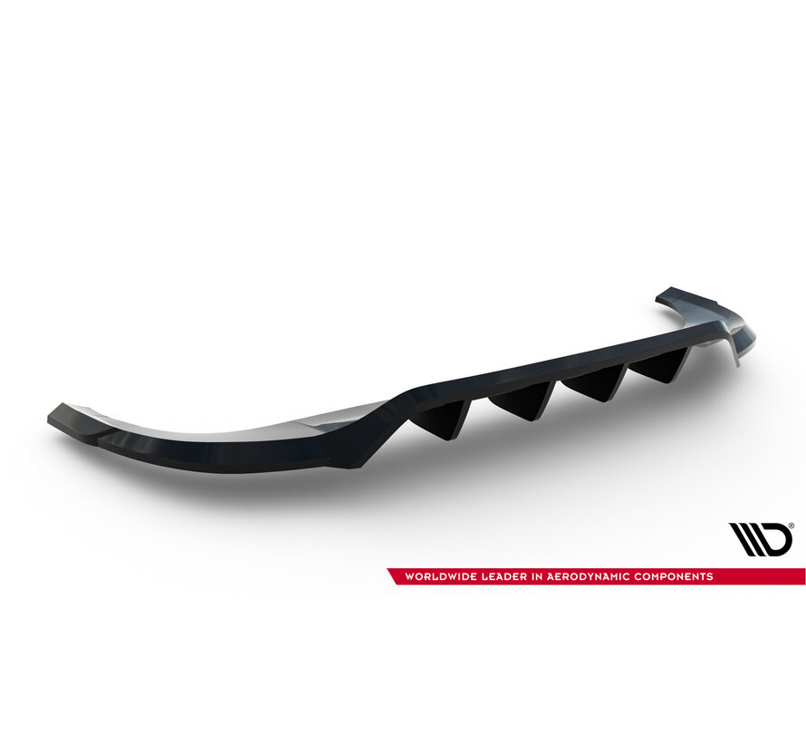 Maxton Design Rear Splitter (with vertical bars) Volkswagen Tiguan Mk3