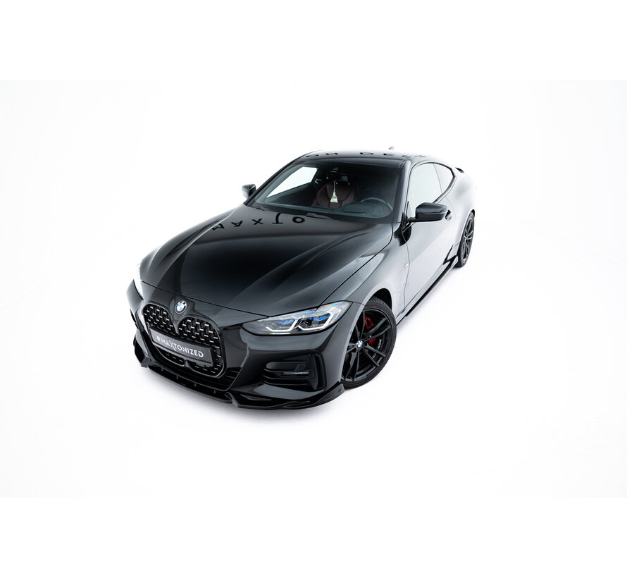 Maxton Design Set of Splitters BMW 4 M-Pack Coupe G22 / G22 Facelift
