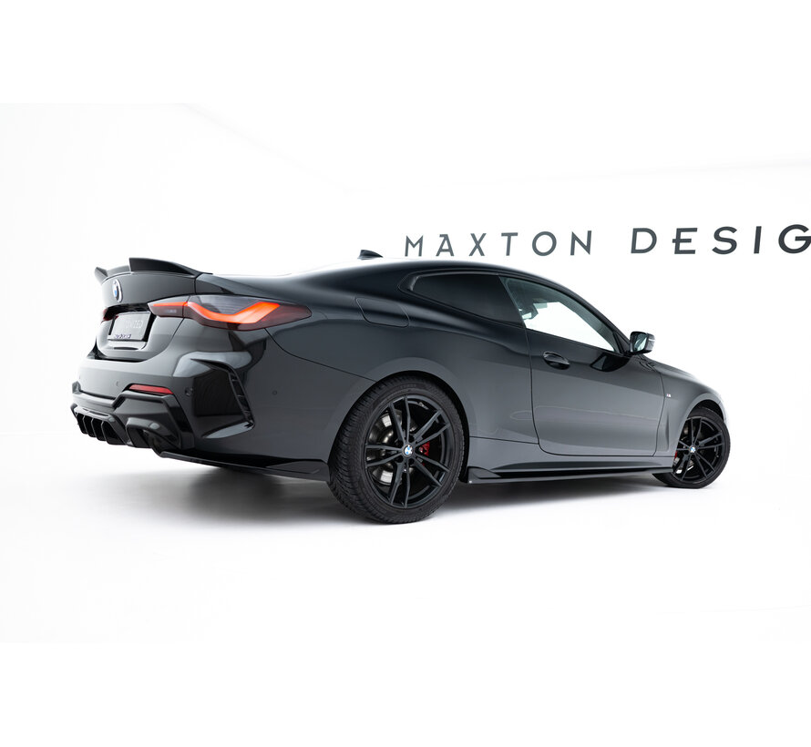 Maxton Design Set of Splitters BMW 4 M-Pack Coupe G22 / G22 Facelift