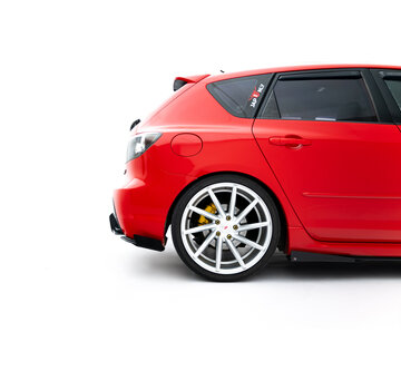 Maxton Design Maxton Design Rear Side Flaps Mazda 3 MPS Mk1 EU Version
