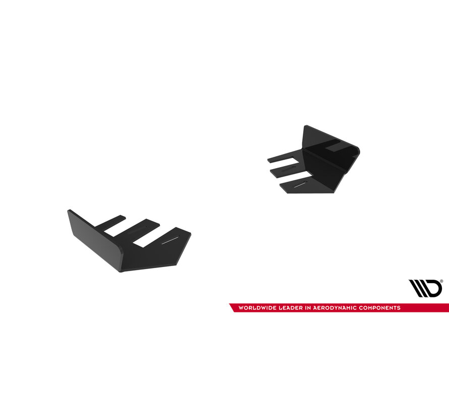 Maxton Design Rear Side Flaps Mazda 3 MPS Mk1 EU Version