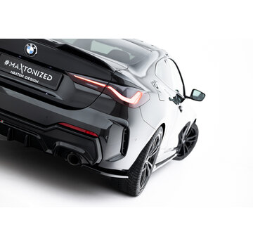 Maxton Design Maxton Design Rear Side Splitters V.7 BMW 4 M-Pack G22 / G23 / G22 Facelift / G23 Facelift