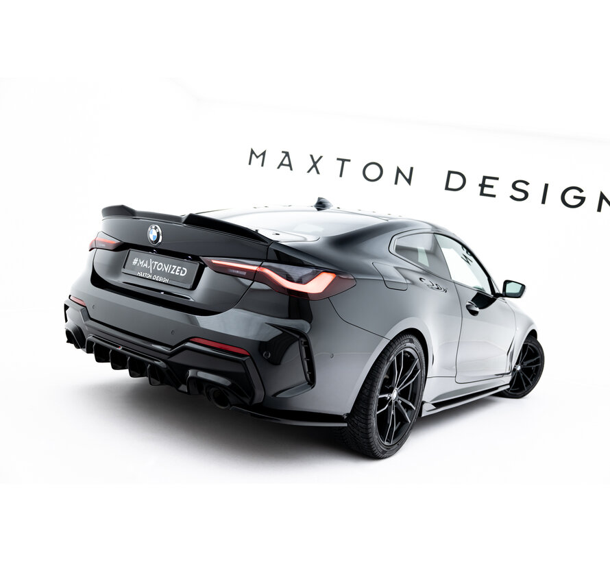 Maxton Design Rear Side Splitters V.7 BMW 4 M-Pack G22 / G23 / G22 Facelift / G23 Facelift
